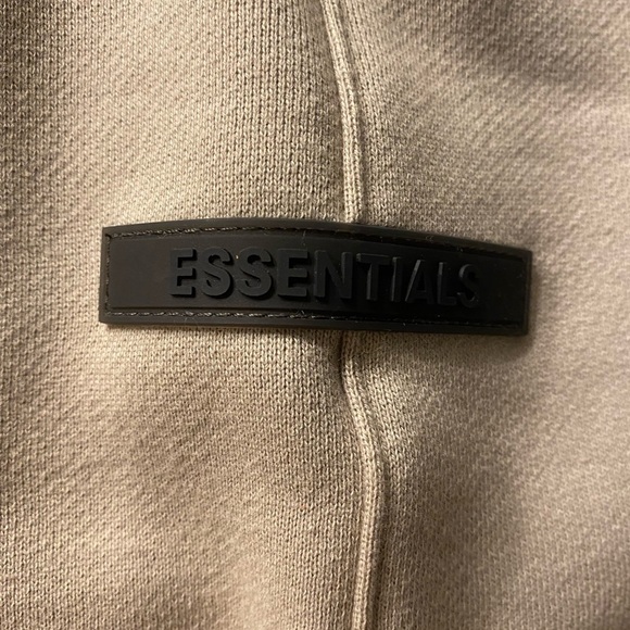 FOG-Fear Of God Essentials Sweatpants Tan - Picture 4 of 6